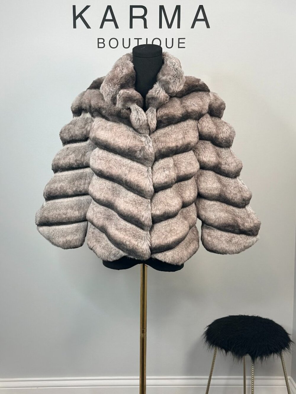 Karma Boutique Custom Mila Faux Fur Coat